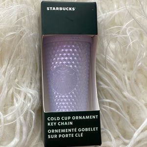 Starbucks Cold Cup Keychain Ornament